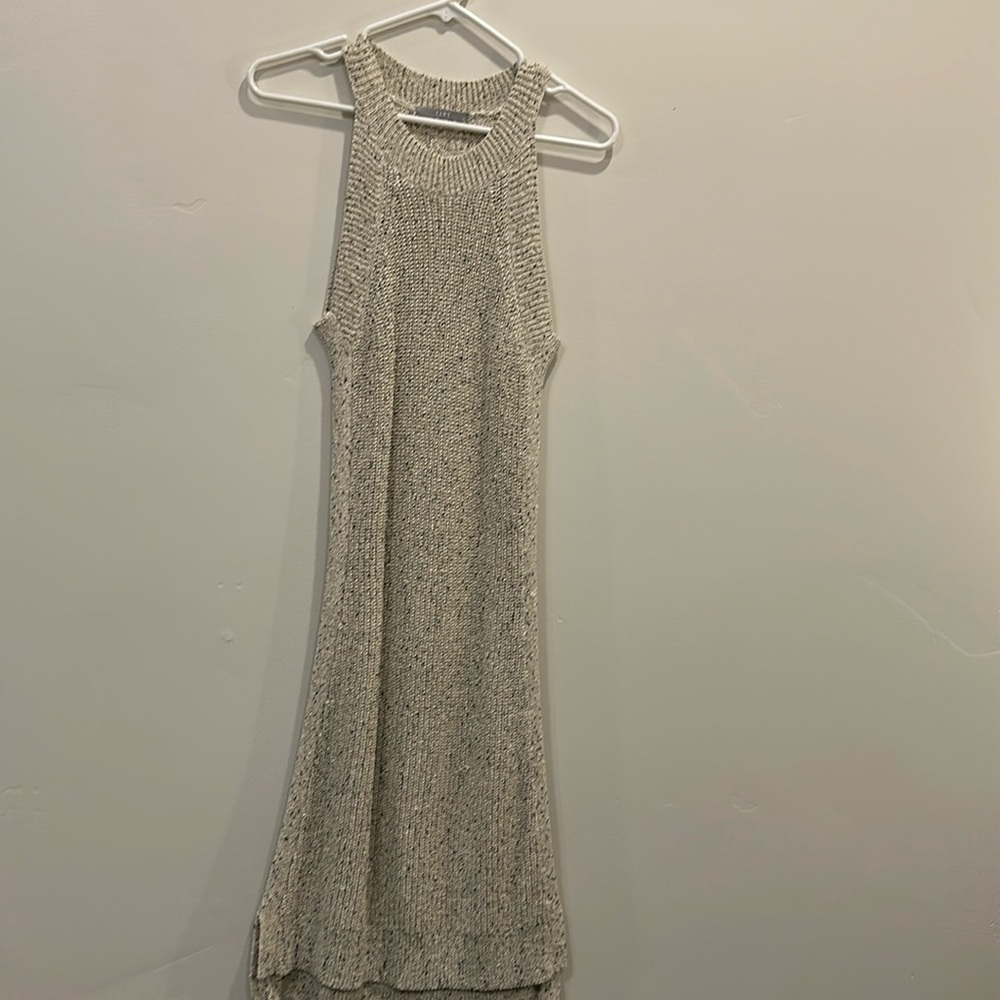 Tart. Sweater dress. Size S. Cream and black.